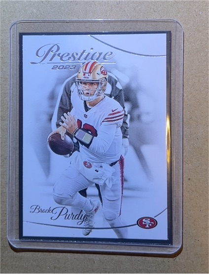 2023 Panini Prestige #256 Brock Purdy — front