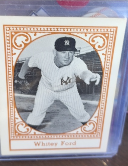 1980 TCMA All Time New York Yankees #10 Whitey Ford — front