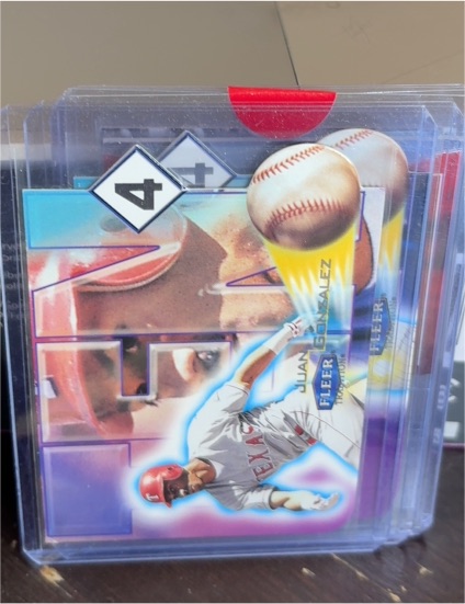 2000 Fleer Tradition Ten-4 #6TF Juan Gonzalez — front