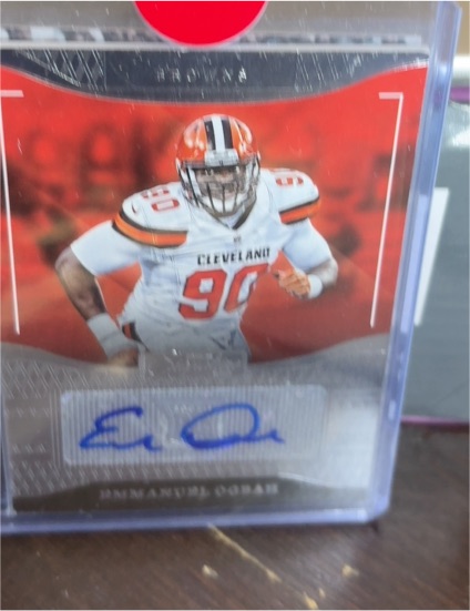2016 Panini Donruss Signature Series #220 Emmanuel Ogbah — front