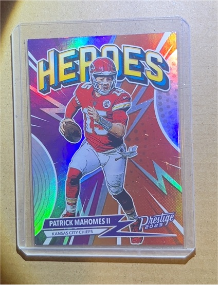 2023 Panini Prestige #H-1 Patrick Mahomes II Heroes — front
