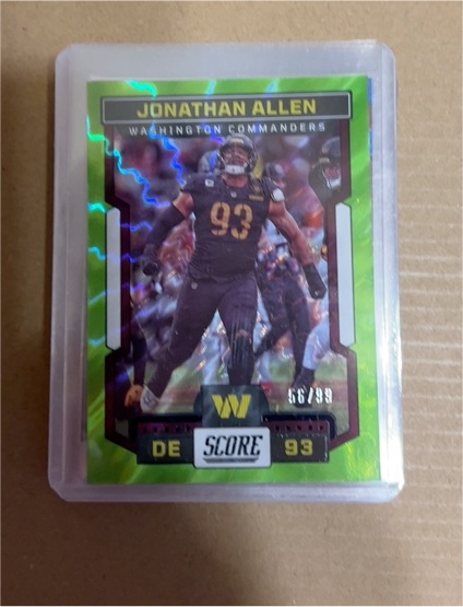 2023 Panini Score #259 Jonathan Allen — front