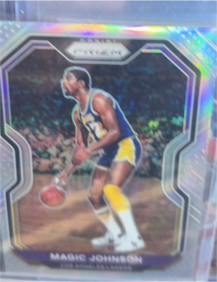 2020-21 Panini Prizm #219 Magic Johnson — front