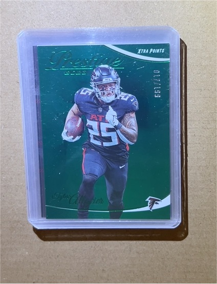 2023 Panini Prestige Xtra Points Green #19 Tyler Allgeier — front