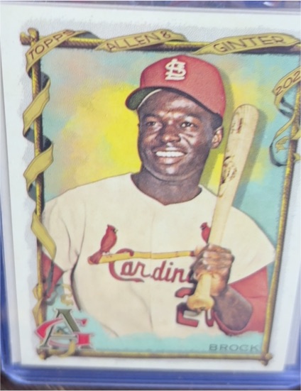 2023 Topps Allen & Ginter #89 Lou Brock — front