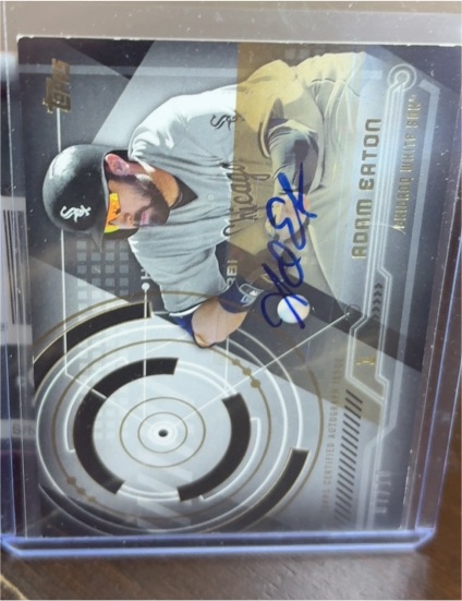 2014 Topps Trajectory Autograph #TA-AE Adam Eaton — front