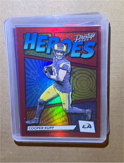2022 Panini Prestige #H-11 Cooper Kupp Heroes — front
