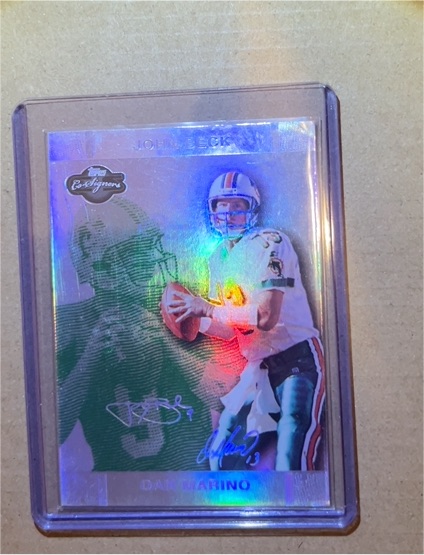 2007 Topps Co-Signers #40 Dan Marino John Beck — front