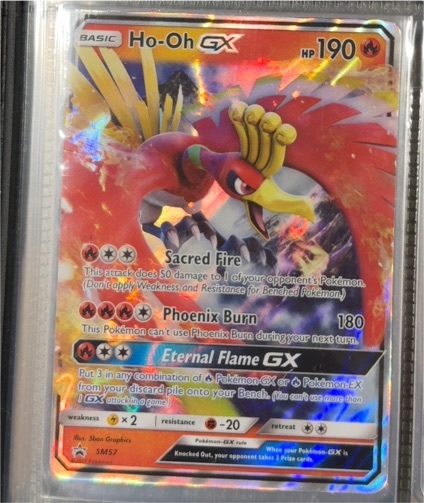 Pokémon TCG Sun & Moon #SM57 Ho-Oh GX — front