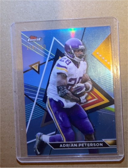 2023 Topps Composite Finest #208 Adrian Peterson — front