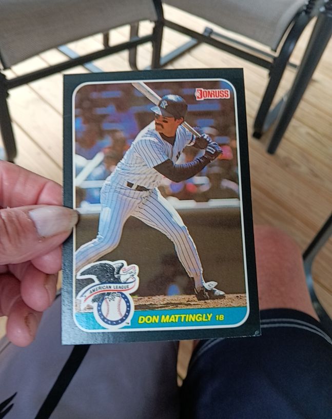 1987 Donruss #33 Don Mattingly — front