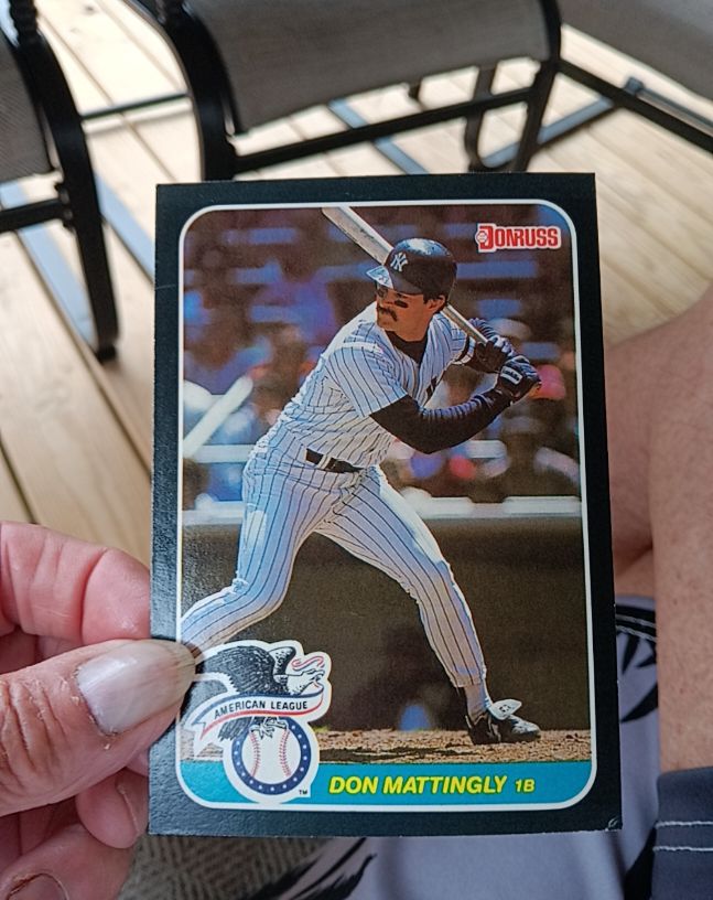 1987 Donruss All-Stars Jumbo #33 Don Mattingly — front