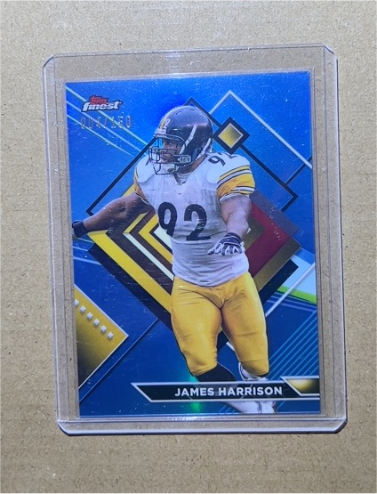 2023 Topps Finest #231 James Harrison — front