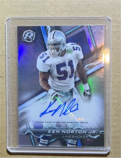 2023 Topps Composite #RA-KN Ken Norton Jr. Resurgence Auto — front