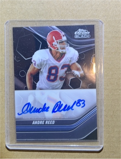 2023 Topps Composite Chrome Black #TCBA-ARE Andre Reed — front