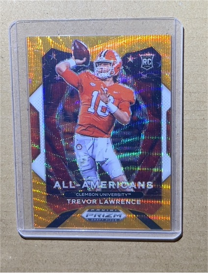 2021 Panini Prizm Draft Picks All-Americans #181 Trevor Lawrence — front