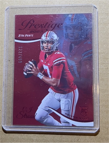 2023 Panini Prestige #314 C.J. Stroud Xtra Points Red — front
