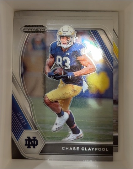 2021 Panini Prizm Draft Picks #54 Chase Claypool — front