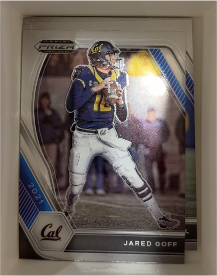 2021 Panini Prizm Draft Picks #12 Jared Goff California Golden Bears — front