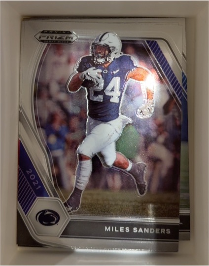 2021 Panini Prizm Draft Picks #92 Miles Sanders — front