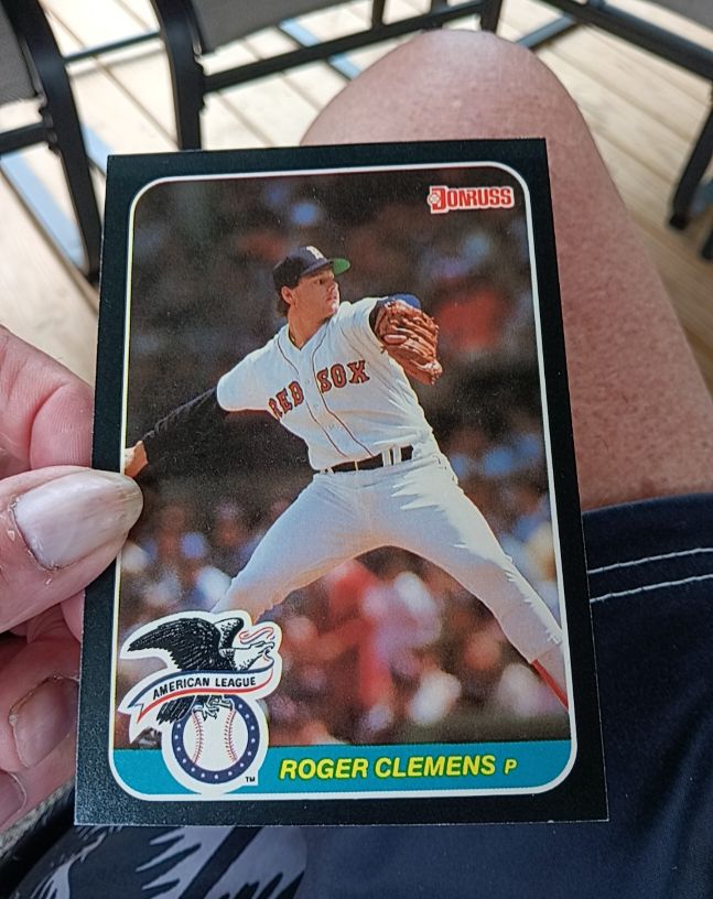 1987 Donruss All-Stars #8 Roger Clemens — front