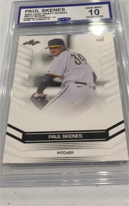 2023 Leaf Draft RC2023 #RC-11 Paul Skenes — front