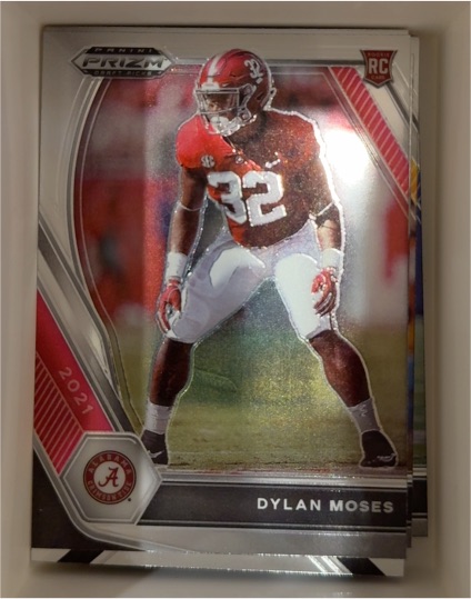 2021 Panini Prizm Draft Picks #140 Dylan Moses — front