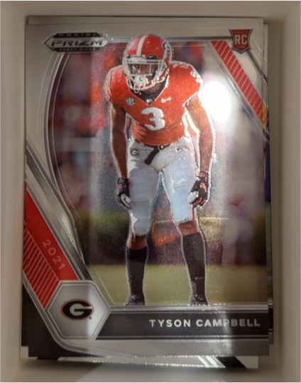 2021 Panini Prizm Draft Picks #155 Tyson Campbell — front