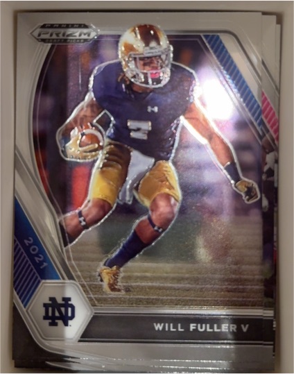 2021 Panini Prizm Draft Picks #58 Will Fuller V — front