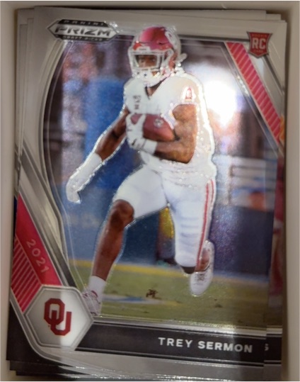 2021 Panini Prizm Draft Picks #123 Trey Sermon — front