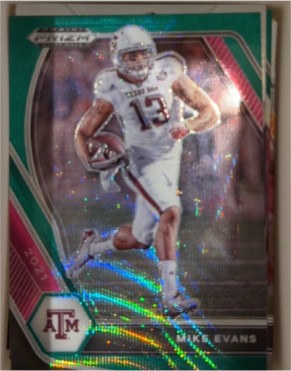2021 Panini Prizm Draft Picks #64 Mike Evans — front