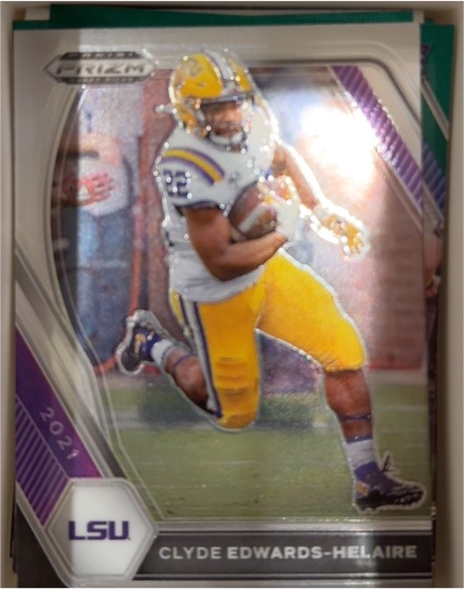 2021 Panini Prizm Draft Picks #74 Clyde Edwards-Helaire — front