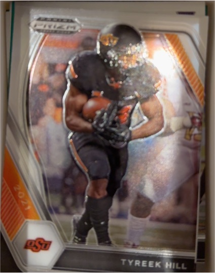 2021 Panini Prizm Draft Picks #59 Tyreek Hill Silver Prizm — front