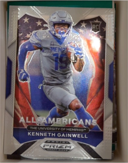 2021 Panini Prizm Draft Picks #194 Kenneth Gainwell All-Americans — front