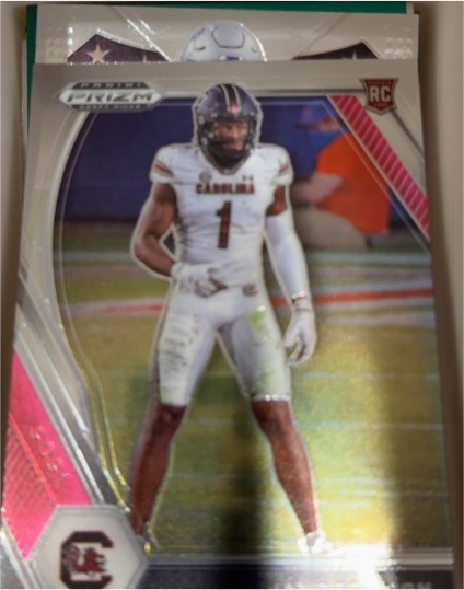 2021 Panini Prizm Draft Picks #142 Jaycee Horn — front