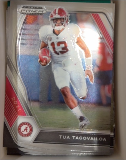 2021 Panini Prizm Draft Picks #21 Tua Tagovailoa Alabama Crimson Tide — front
