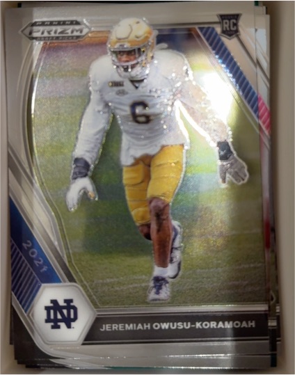 2021 Panini Prizm Draft Picks #147 Jeremiah Owusu-Koramoah — front
