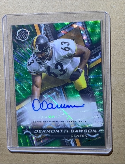 2023 Topps Composite Resurgence Signatures #RA-DD Dermontti Dawson — front