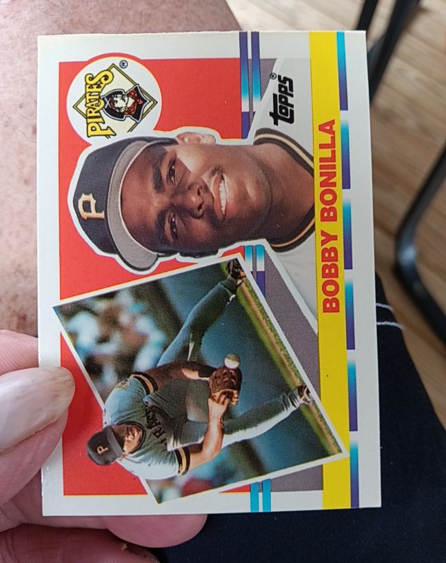 1989 Topps #208 Bobby Bonilla — front