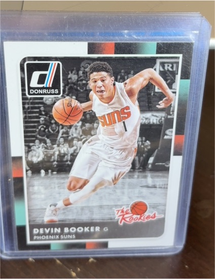 2015-16 Panini Donruss The Rookies #27 Devin Booker — front