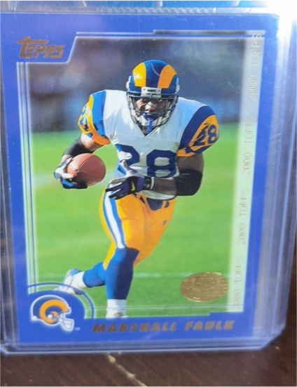 2000 Topps #200 Marshall Faulk — front