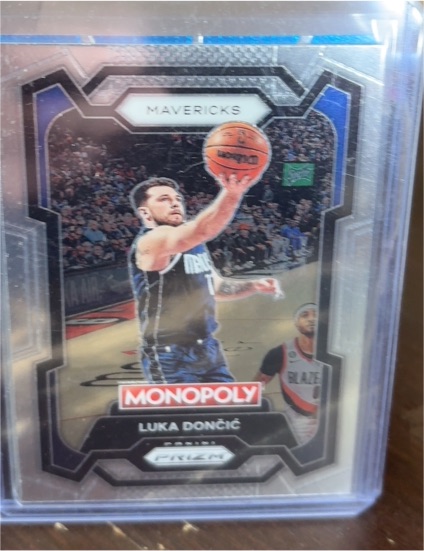 2023-24 Panini Prizm Monopoly #22 Luka Dončić — front