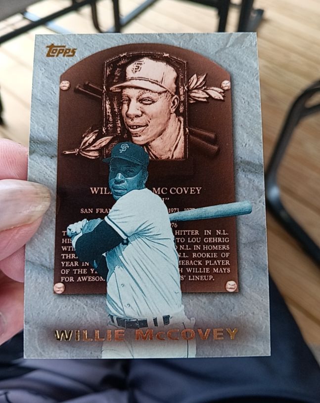 1999 Topps Hall of Fame Collection #HOF4 Willie McCovey — front