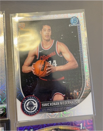 2025 Bowman Chrome #BCV-30 Yanic Konan-Niederhäuser — front