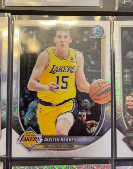 2025-26 Bowman Chrome #BCV-193 Austin Reaves — front