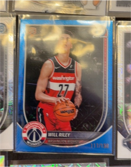 2025 Bowman #BCV-21 Will Riley — front