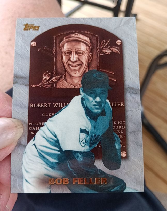 1999 Topps Hall of Fame Collection #HOF9 Bob Feller — front