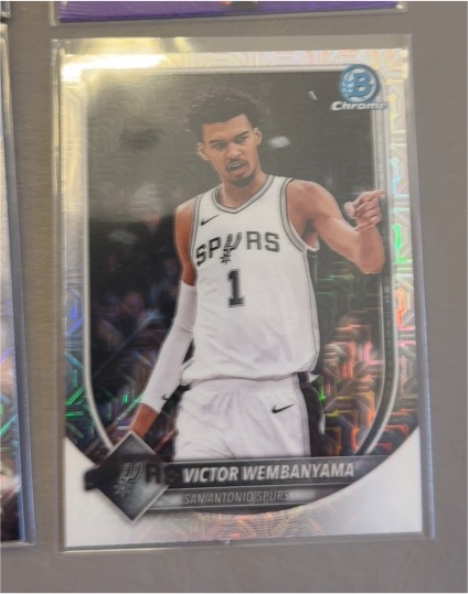2025-26 Bowman Chrome #BCV-143 Victor Wembanyama — front