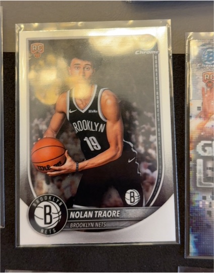 2025-26 Bowman Chrome #BCV-19 Nolan Traore — front