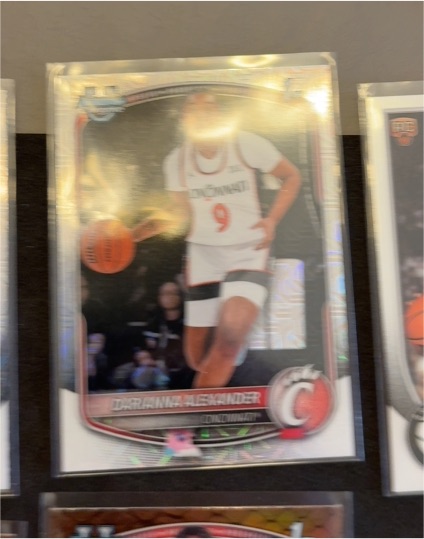 2025-26 Bowman Basketball #BCP-69 Darianna Alexander — front